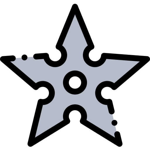 Shuriken icono gratis