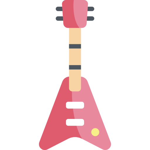 Guitarra elétrica grátis ícone Guitarra elétrica grátis ícone