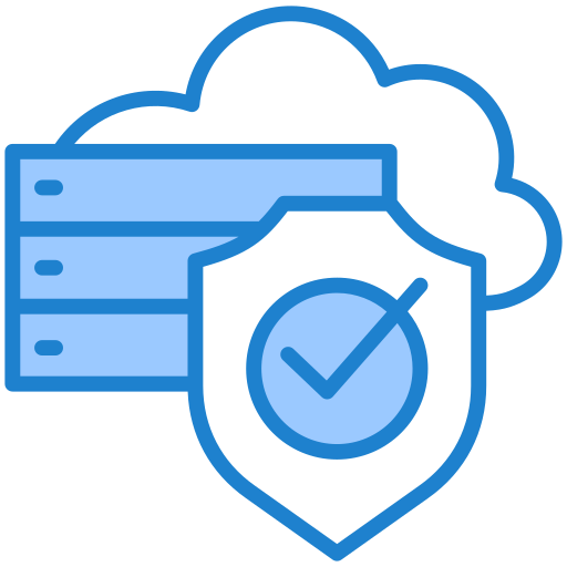 base de datos segura icono gratis
