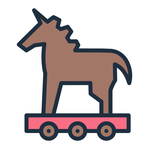 caballo de troya icono gratis