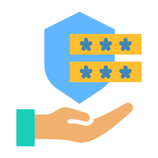 administrador de contraseñas icono gratis