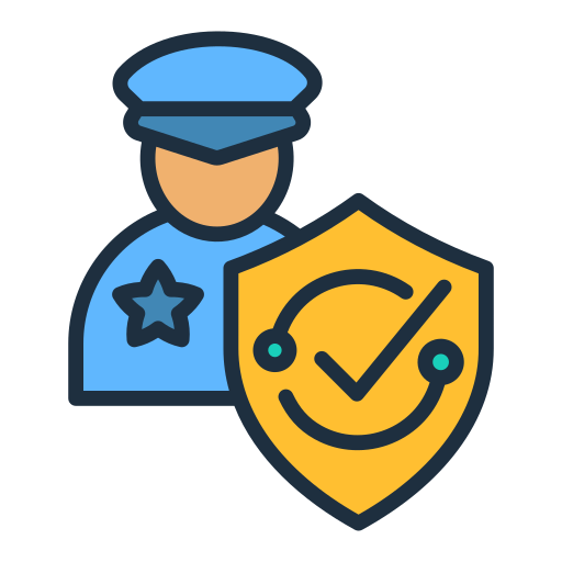 Data protection officer free icon