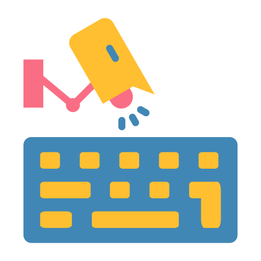 registrador de teclas icono gratis