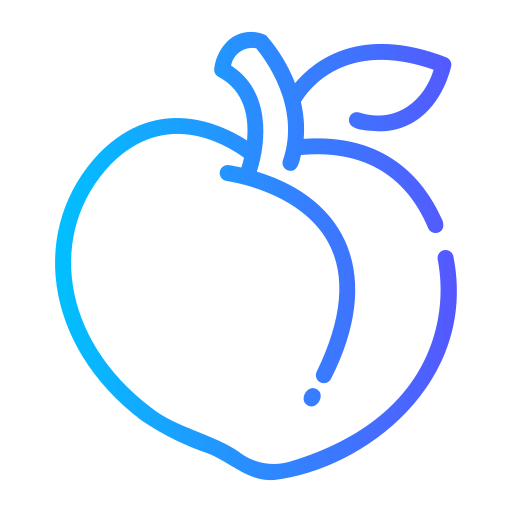 Peach free icon