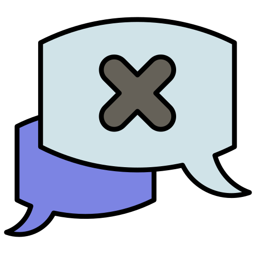 Cross mark free icon