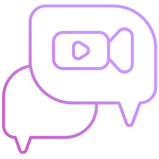 videochat icono gratis