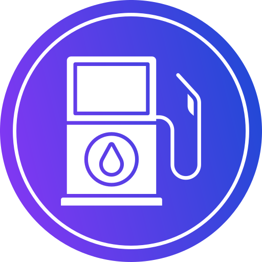 estación de combustible icono gratis