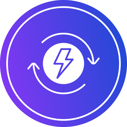 batería renovable icono gratis