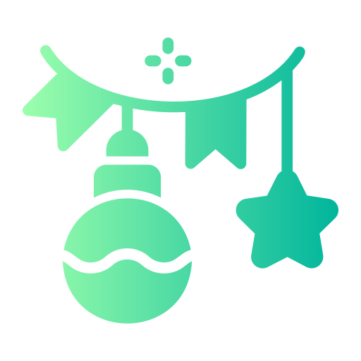 guirnalda icono gratis