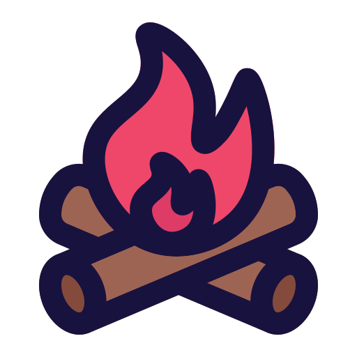 hoguera icono gratis