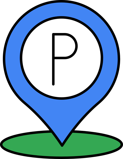 Parking free icon Parking free icon