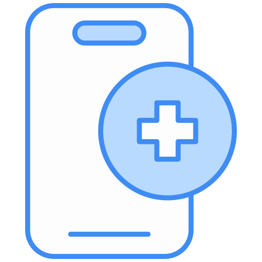 aplicación médica icono gratis