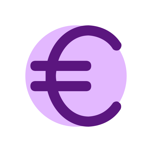 euro icono gratis
