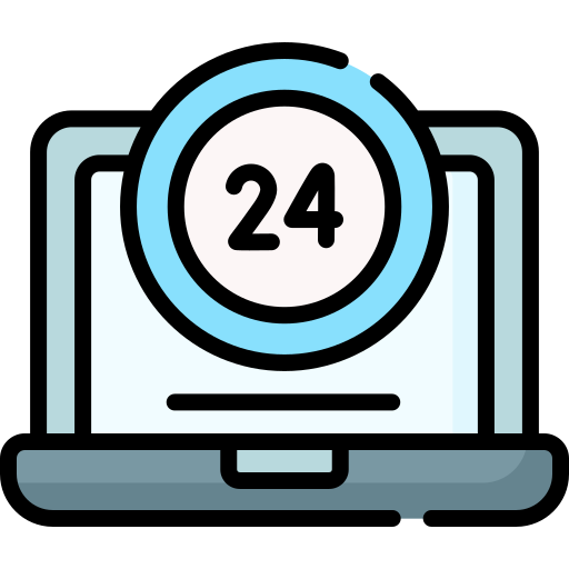 soporte en línea icono gratis