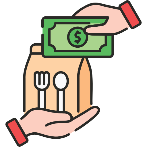 pago contra reembolso icono gratis