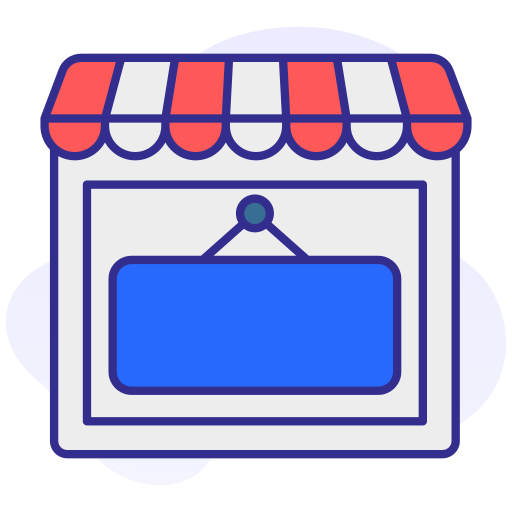 tienda cercana icono gratis