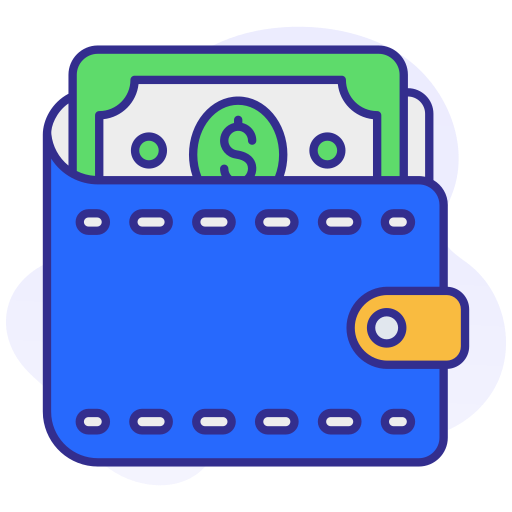 Wallet free icon