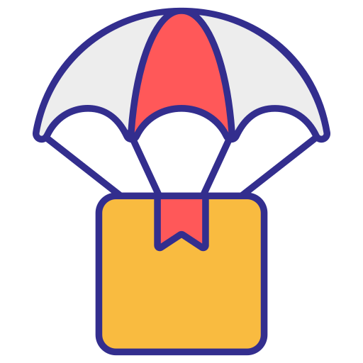 Drop shipping free icon