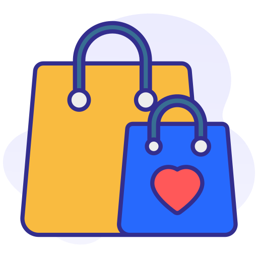 bolsas de compras icono gratis