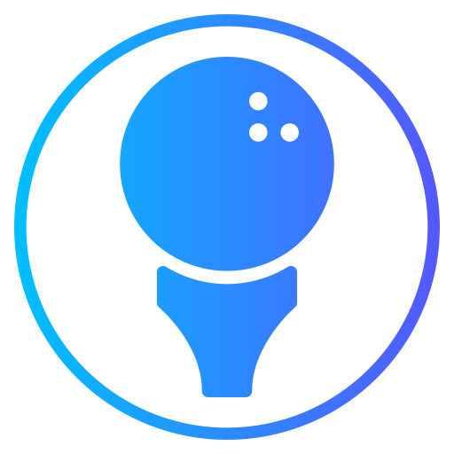 Golf ball free icon Golf ball free icon