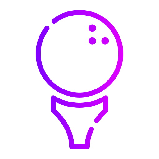 pelota de golf icono gratis