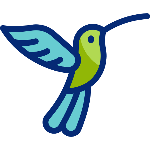 colibrí icono gratis