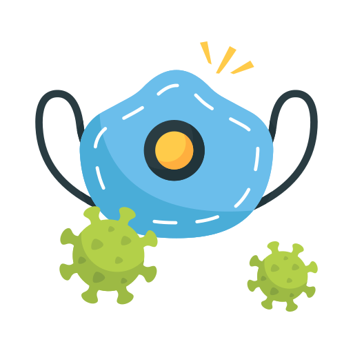 Medical mask free icon Medical mask free icon