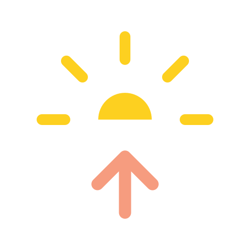 amanecer icono gratis