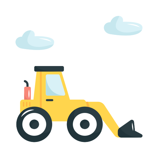 Tractor free icon Tractor free icon