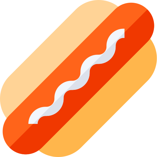 hot dog icono gratis