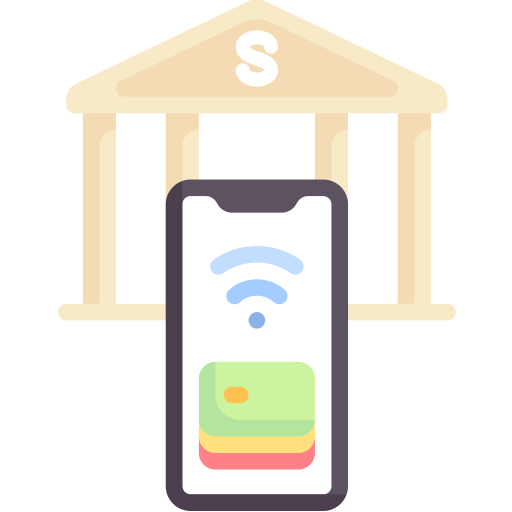 banque en ligne Icône gratuit banque en ligne Icône gratuit