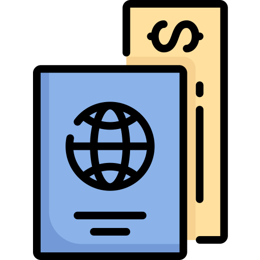 Negocios y finanzas icono gratis