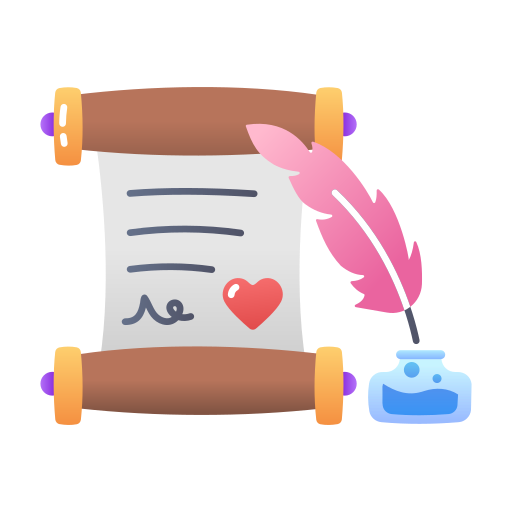 poeta del amor icono gratis