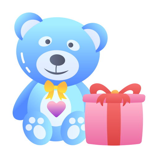 osito de peluche icono gratis