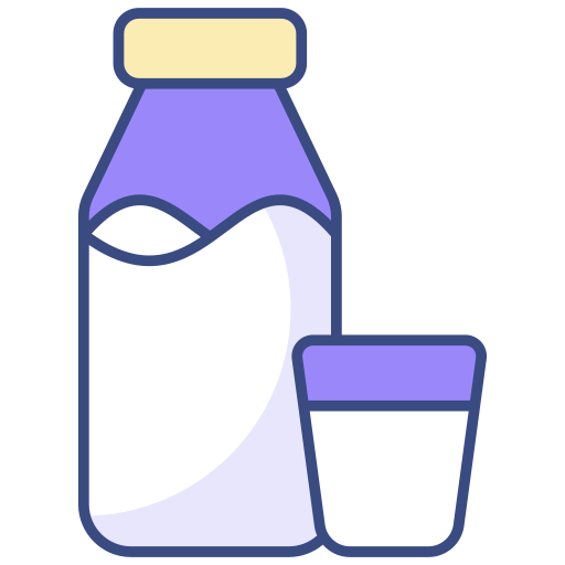 botella de leche icono gratis