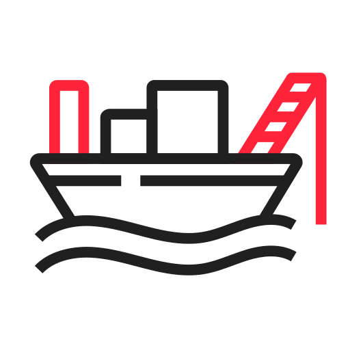 barco petrolero icono gratis