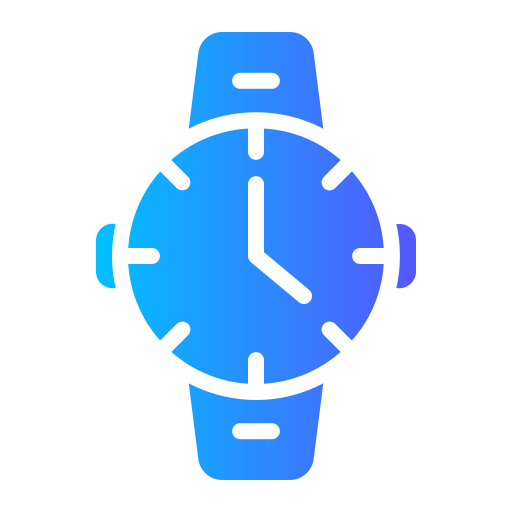 reloj de mano icono gratis