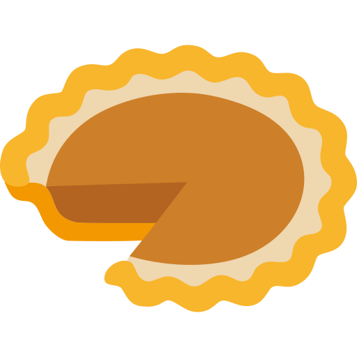 pastel de calabaza icono gratis