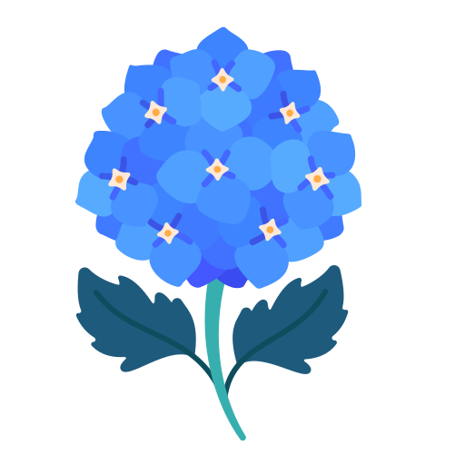 hortensia icono gratis