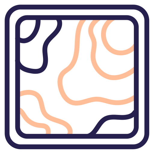 Topography free icon