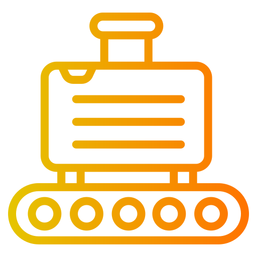 banda transportadora icono gratis