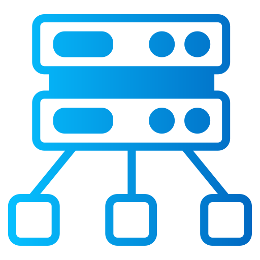 estructura de la base de datos icono gratis