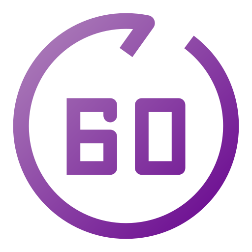 60 segundos icono gratis