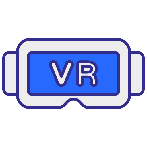 gafas de realidad virtual icono gratis