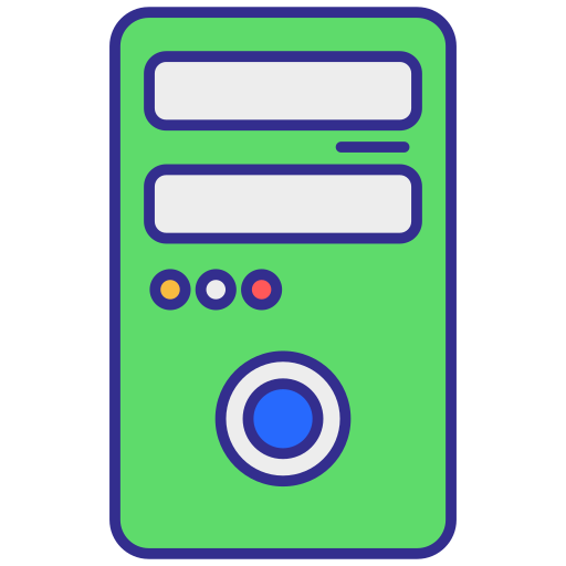 torre de pc icono gratis