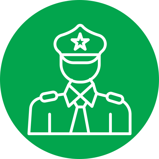 policía icono gratis