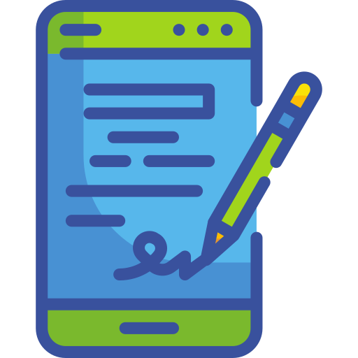 Signature free icon Signature free icon