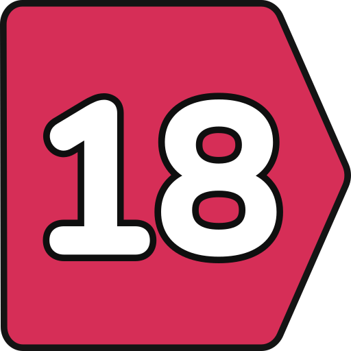 dieciocho icono gratis