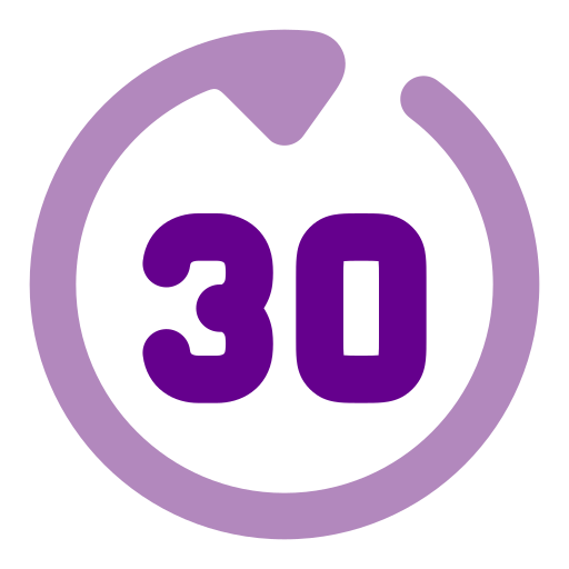 30 segundos icono gratis