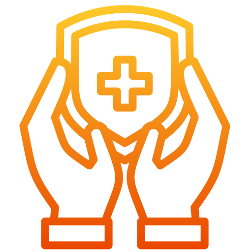 seguro de salud icono gratis